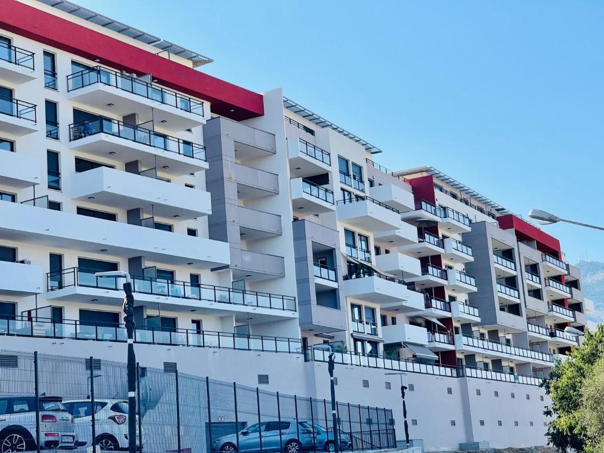 Ajaccio T2 Grand Standing Neuf - Centre Ville Et Plages - 4 Personnes - Parking Prive Eksteriør bilde