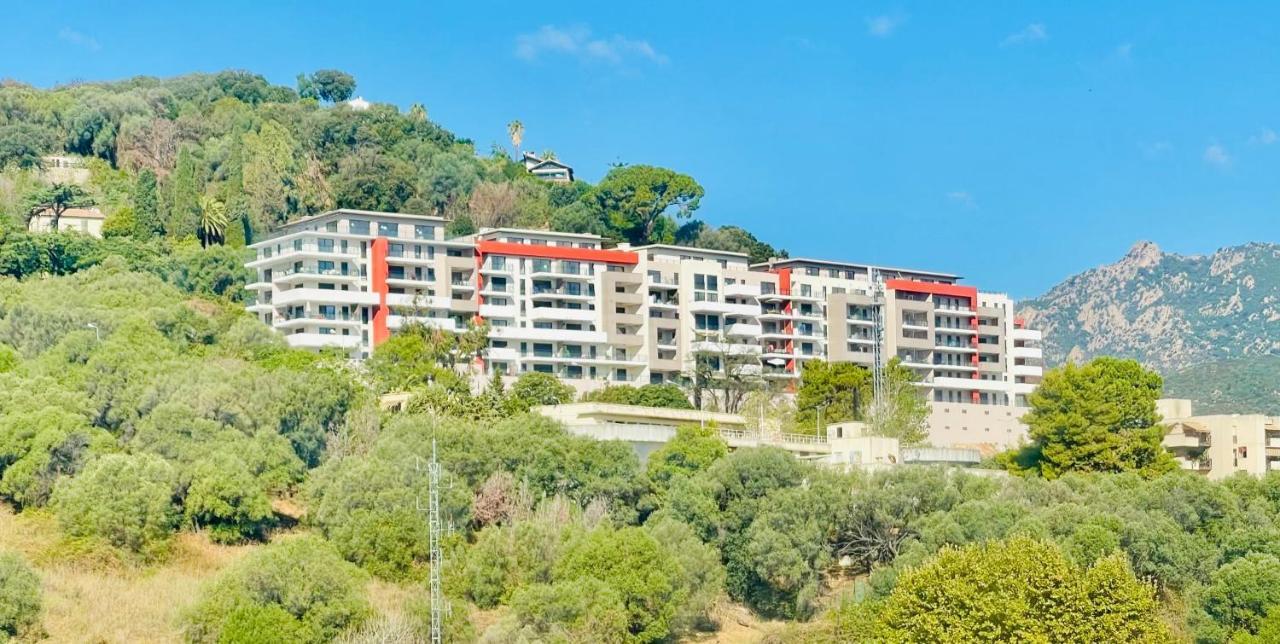 Ajaccio T2 Grand Standing Neuf - Centre Ville Et Plages - 4 Personnes - Parking Prive Eksteriør bilde